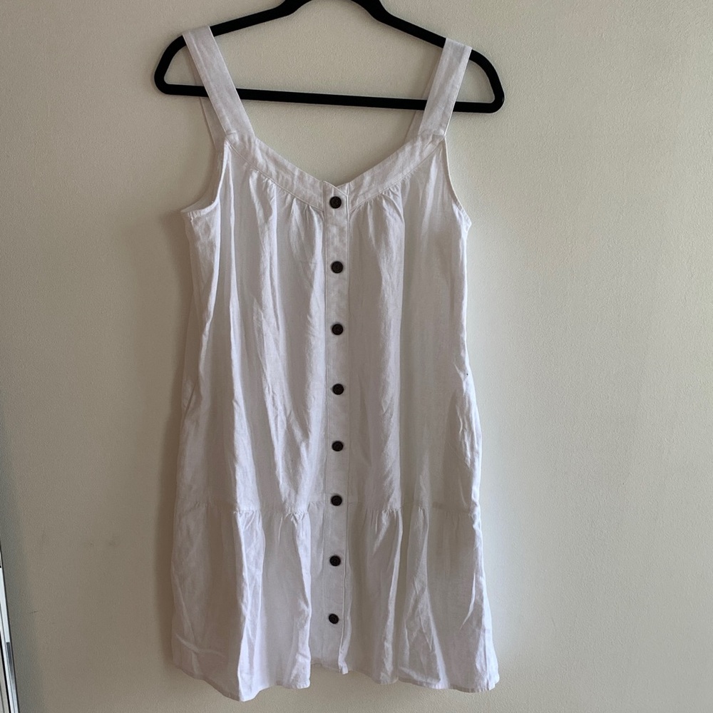 J. Crew Cream Button-Down Top